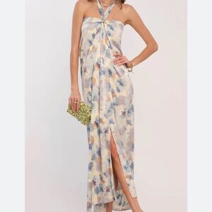 Heartloom “Kai” Strapless Dress in “Cloud”